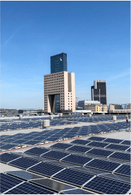 Solaranlage-auf-Flachdach-Frankfurt